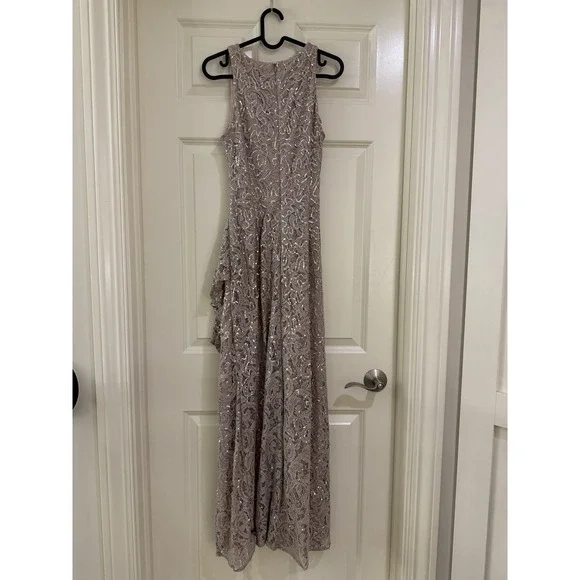 alex evenings women formal long dress size 2 - Picture 2 of 10